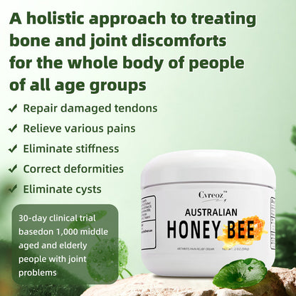 🎄🎄 Cvreoz™ Australian honey bee Venom Pain and Bone Healing Cream🎄Limited time discount Last 30 minutes🐝