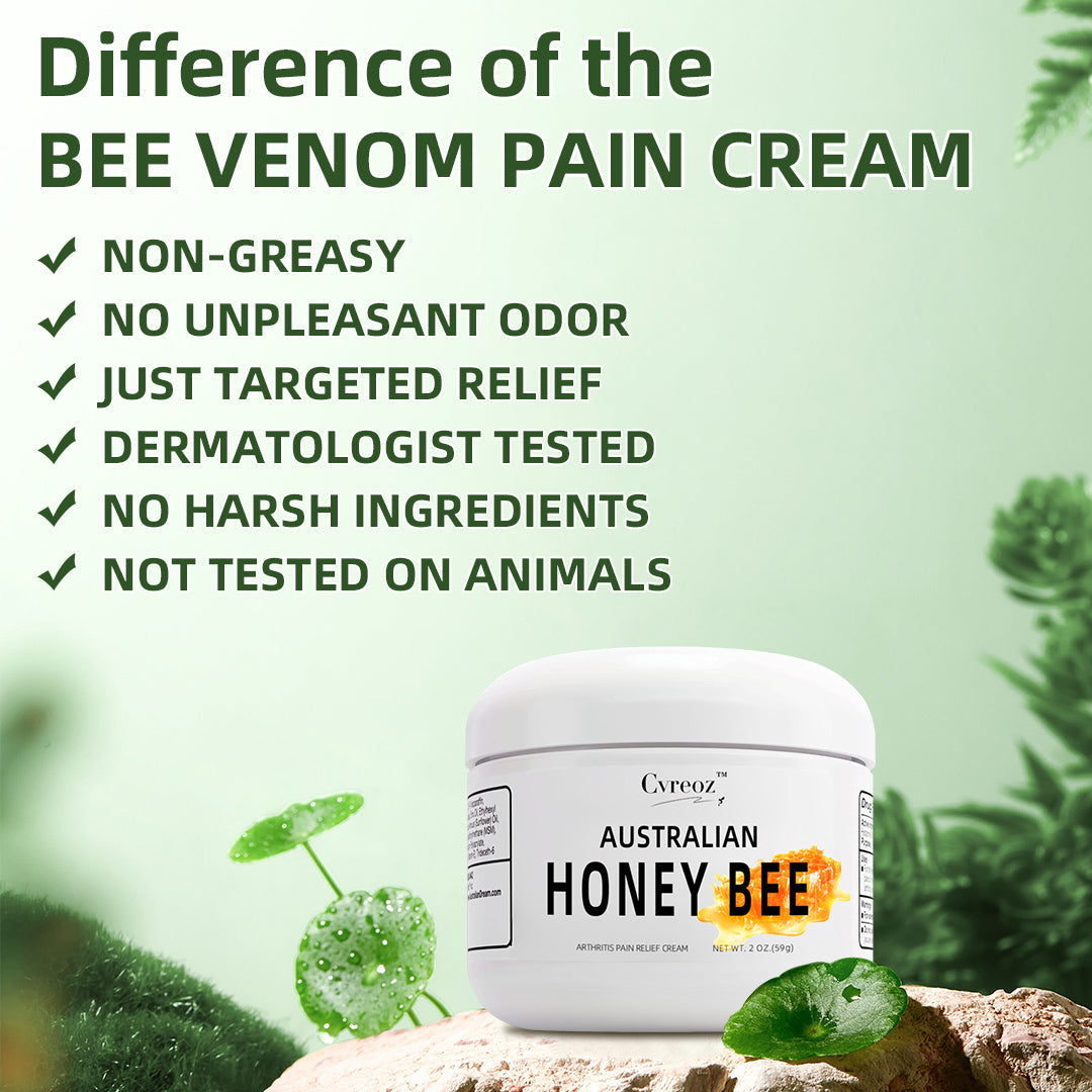 🎄🎄 Cvreoz™ Australian honey bee Venom Pain and Bone Healing Cream🎄Limited time discount Last 30 minutes🐝