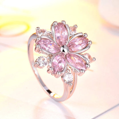 Pretty Cherry Blossom Ring