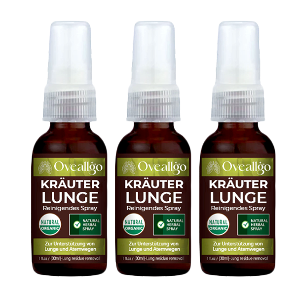 Oveallgo™ BreatheWell Herb Natürliches Kräuterspray für Lungen- und Atemwegsunterstützung