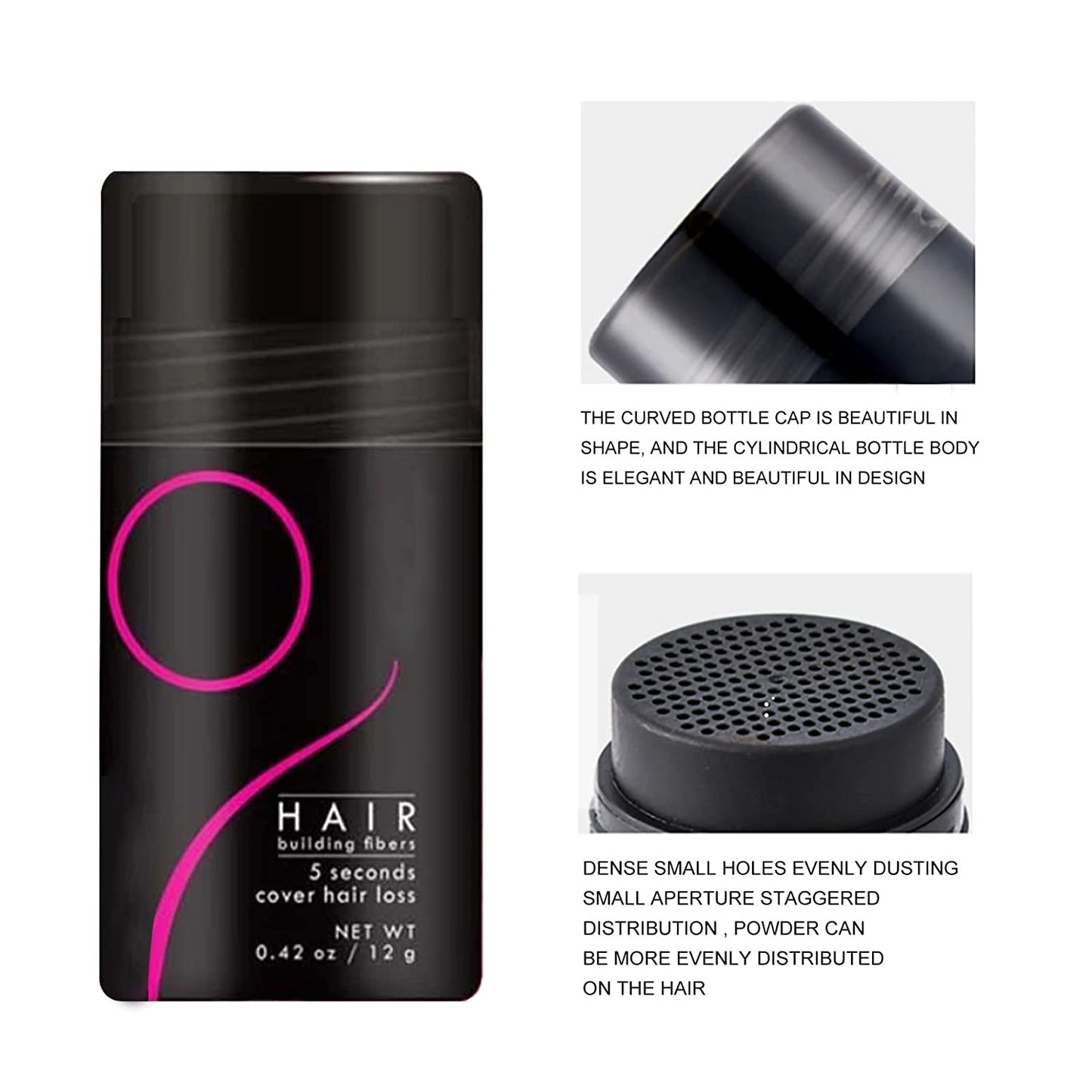 (🎁2023-Christmas Hot Sale🎁)49% Off - Fluffup secret hair fiber powder-Effective hair supplement